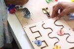 Labirynt - 3 ścieżki kształty na Tablicę Manipulacyjną