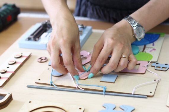 Sorter Kształty na Tablicę Manipulacyjną