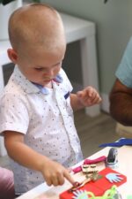 Skobel do Tablicy Manipulacyjnej - Srebrny