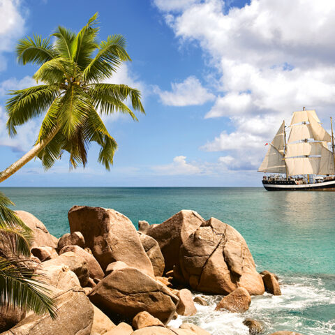 CASTORLAND Puzzle 1500el. Sailing in Paradise - Żeglowanie w raju