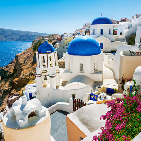 CASTORLAND Puzzle 500el. Summer in Santorini - Lato na Santorini