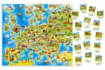 CASTORLAND Puzzle edukacyjne Mapa Europy