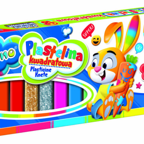 BAMBINO Plastelina kwadratowa 18 kolorów