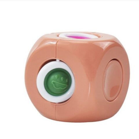 Zabawka odstresowująca 3w1 Magical Gyro Cube różowa