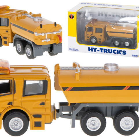 Cysterna samochód auto ciężarówka model z metalu Die-Cast 1:50 HY-TRUCK's