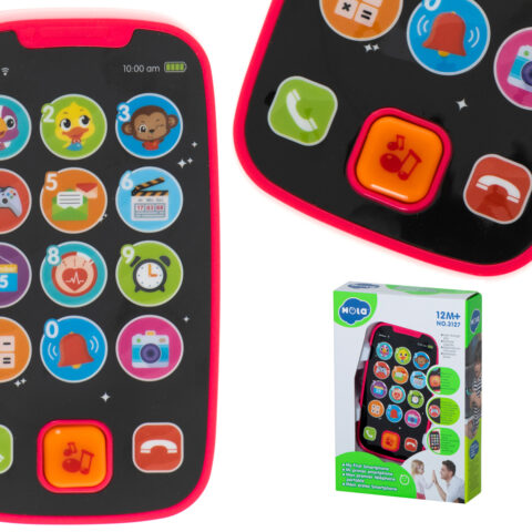 Telefon edukacyjny smartfon dla dzieci HOLA czerwony