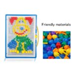 Puzzle pinezki grzybki 296szt