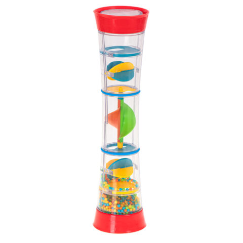 Grzechotka deszczownica tuba instrument koraliki 31cm