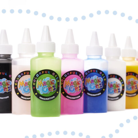Klej crystal glue slime 3D zestaw 26el.