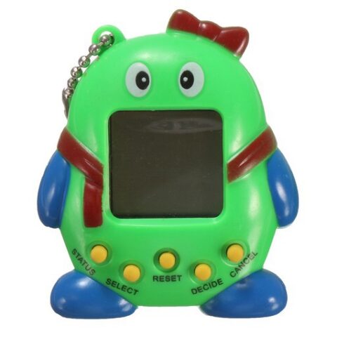 Zabawka Tamagotchi elektroniczna gra zwierzątko zielone