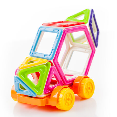 Klocki magnetyczne MAGICAL MAGNET MINI 68SZT 3+